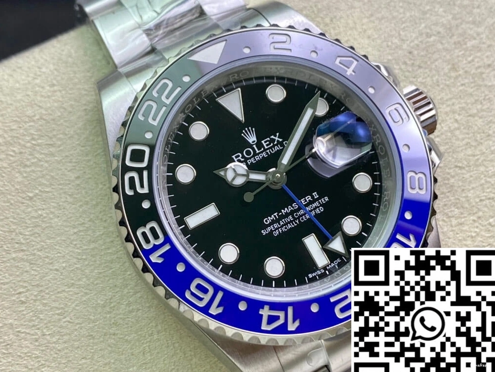 Factory GMT Clean Master II Black Rolex Dial 116710BLNR-78200 0311